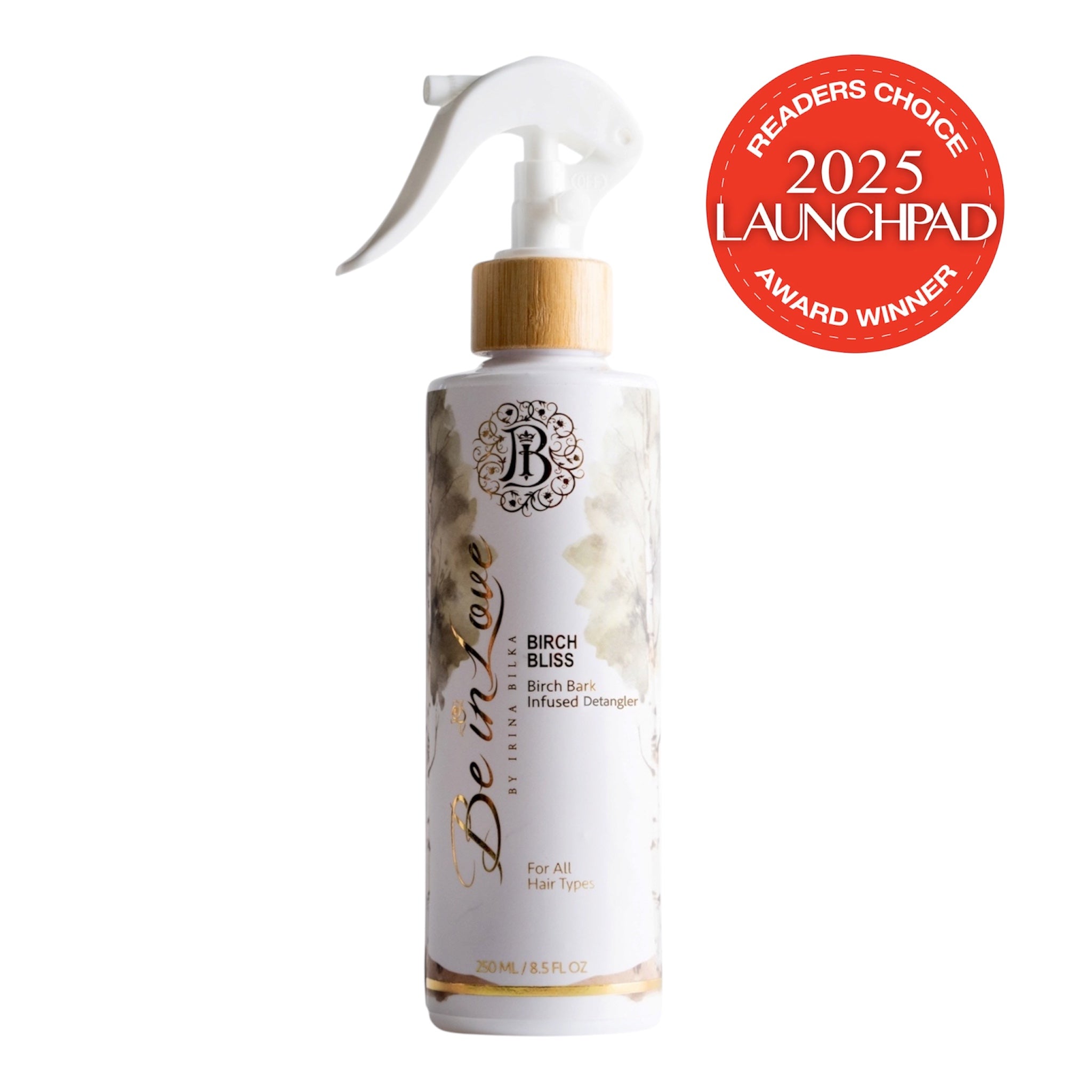 Birch Bliss Hair Detangler- Lightweight, Frizz-Free Solution for