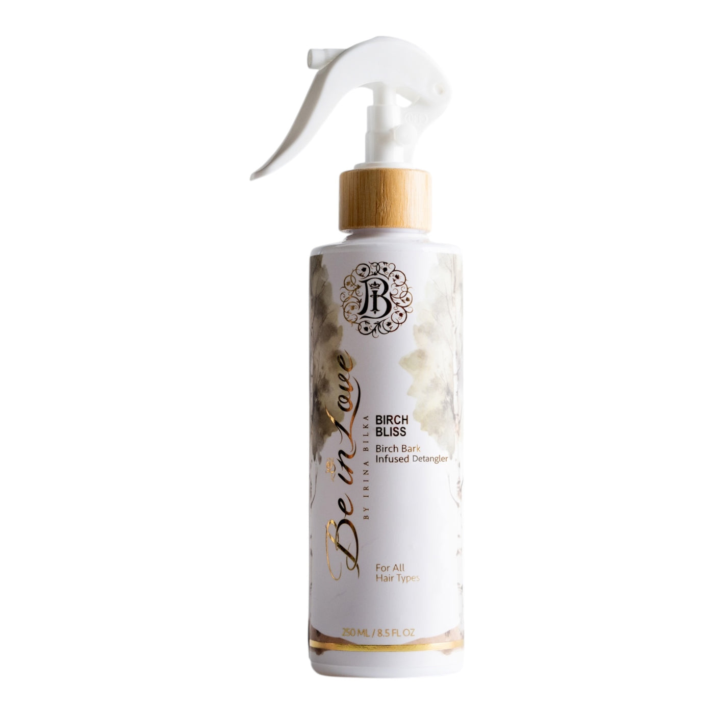 Birch Bliss Hair Detangler 8.5 oz bottle, for all hair types
