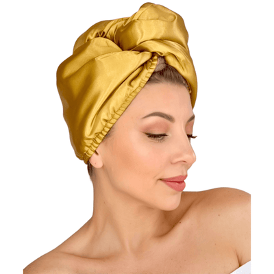 Satin Microfiber Hair Towel