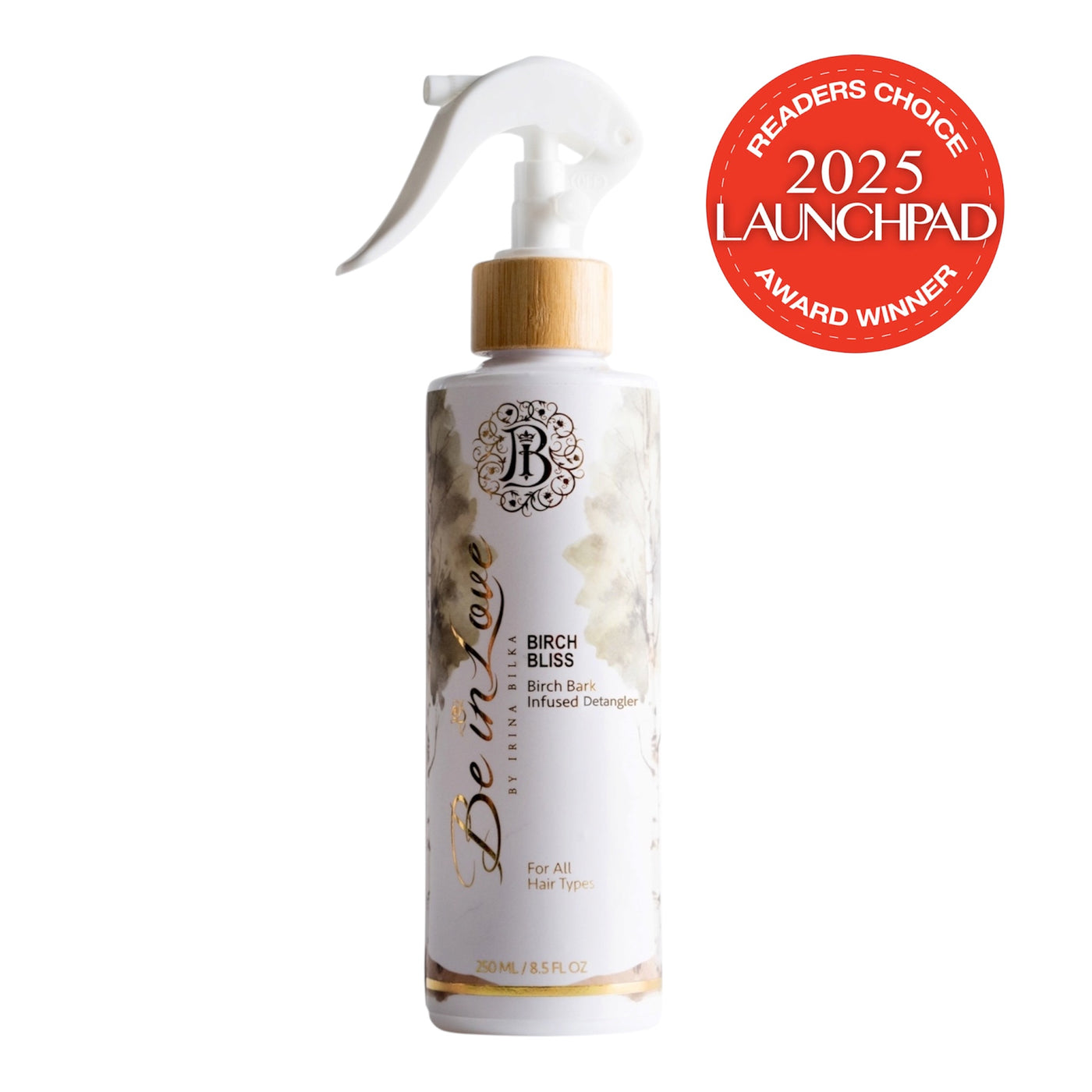 Birch Bliss Hair Detangler- Lightweight, Frizz-Free Solution for